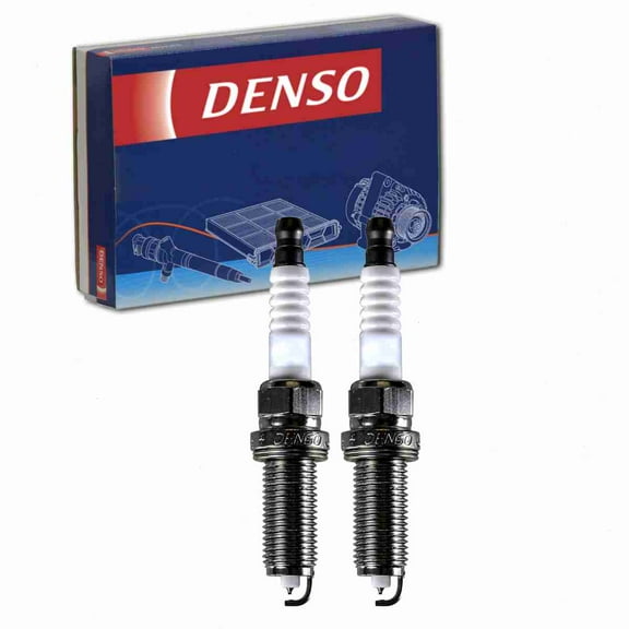 2 pc DENSO 3499 Spark Plugs for 90919-01275 SC16HR11 Ignition Wire Secondary