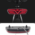thumbnail image 5 of LED Mountain Bike Luggage Rack Light Waterproof Bicycle Rear Seat Reflective Taillight Night Ridding Safety Warning, 5 of 8