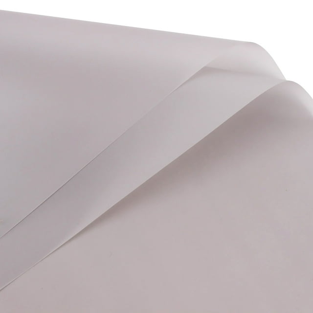 20 Sheets Flower Wrapping Paper Waterproof Solid Color Matte Gift Wrap Paper
