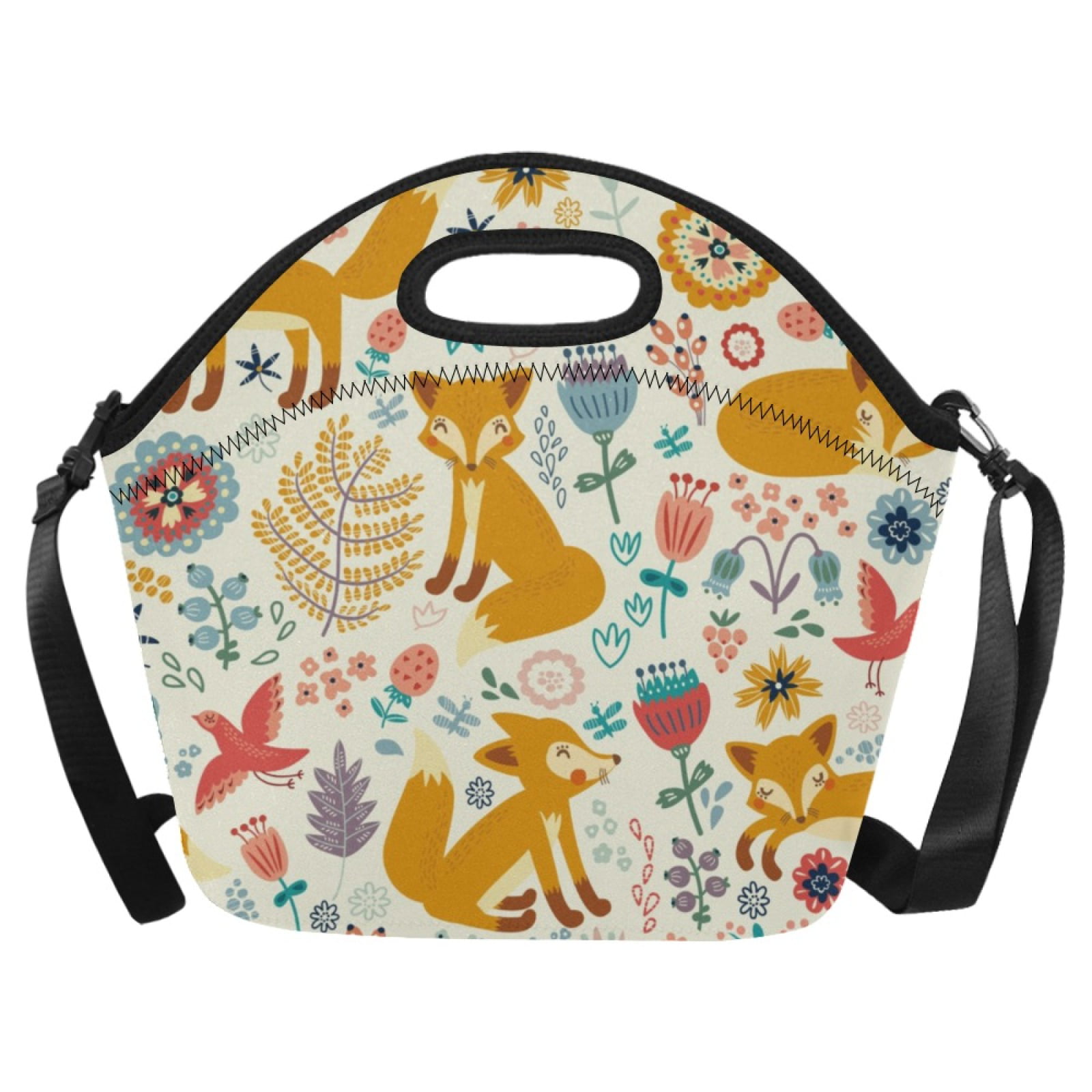 Insulated Neoprene Reusable Lunch Bag ~ Various Designs ~ Great Gift Idea! 