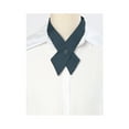 thumbnail image 2 of INSPIRE CHIC Unisex School Uniform Solid Adjustable Button Criss-Cross Bow Tie Gray One Size, 2 of 6