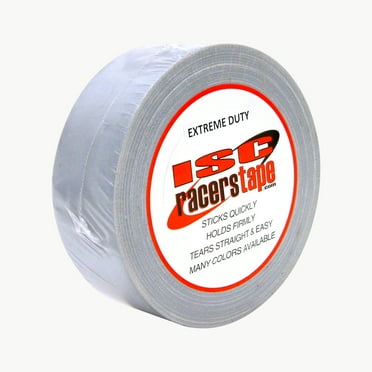 ISC Extreme-Duty Racer's Tape: 2 in x 30 yds. (Silver)