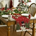 thumbnail image 7 of Smile Snowman Christmas Table Runner 13 x 72 Inch, Red, Seasonal Winter Xmas Holiday Kitchen Dining Table Decoration for Indoor Outdoor Home Party Decor, 7 of 7