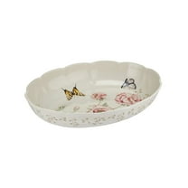 Lenox Butterfly Meadow Scalloped Oval Baker