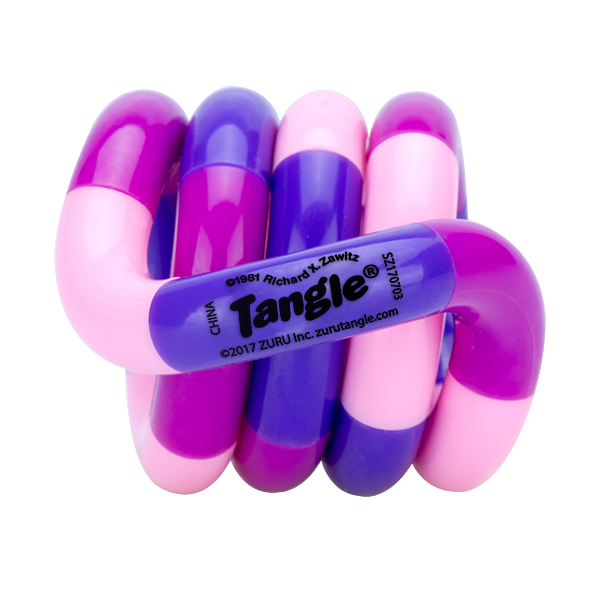 Classic Zuru Tangle Pink Purple Fidget Toy Walmart Com Walmart Com