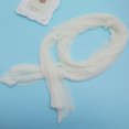 thumbnail image 3 of Newborn Baby Photography Photo Prop Stretch Wrap Baby Long Ripple Wrap (Off-white Color), 3 of 9