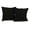Black, variant on Newpoint Microsuede 16-Inch-by-16-Inch and Down Filled Pillows, Peridot, 2-Pack