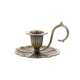 thumbnail image 2 of Taper Candle Holders with Handle European Style Candlestick Stand Chamberstick for Wedding Table Centerpiece Christmas Home Decor, 2 of 9