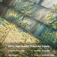 thumbnail image 3 of Sunlit Forest Landscape Tapestry, Tranquil Nature Wall Hanging for Room Decor, Peaceful Greenery Home Decor 40''L x 30''W, 3 of 7