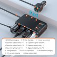 thumbnail image 3 of Car  Adapter 171W 3 Socket Power Splitter Car Charger Adapter  Splitter, 3 of 7