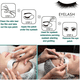 thumbnail image 4 of Juego de almohadillas debajo de los ojos, parches de Gel de extensión de pestañas, extensión de pestañas sin pelusa debajo de las almohadillas de hidrogel para máscara de ojos, herramienta de belleza, 4 of 5