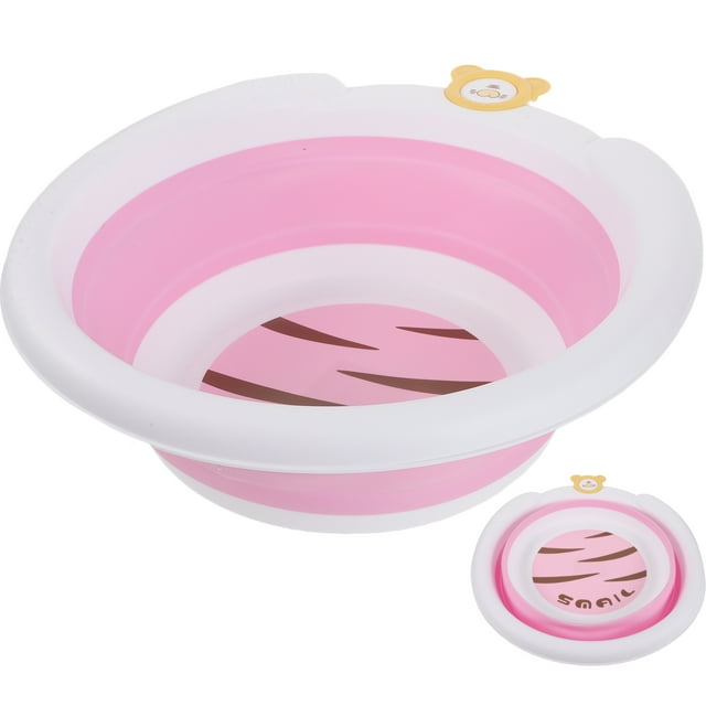 Reusable Washbasin Portable Face Washing Basin Home Multifunctional Washbasin(Random Style)