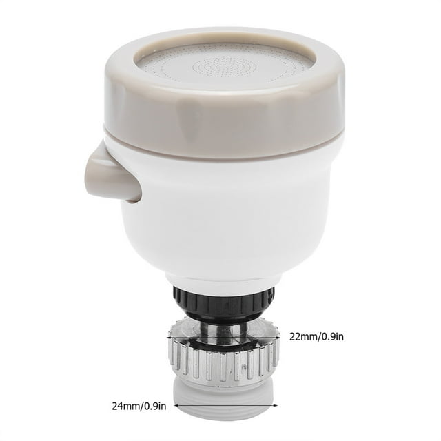 Grifo Giratorio de 360 Con Rociador para Grifo de Cocina, Cabezal Rociador para Grifo de Cocina, Ajuste de 3 Modos, Boquilla de Filtro de Salpicaduras Móvil para Uso