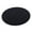 Black, variant on Ludlz Silicone Cup Mats Colorful Table Placements Anti-Skid Coffee Coaster Cushion Placemat Pads Waterproof Round Silicone Anti-Slip Heat Insulation Dinning Table Cup Coaster