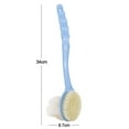 thumbnail image 2 of Spa Shower Body Clean Massage Soft Bristle Bath Brush Shower Brush Exfoliating GREEN, 2 of 8