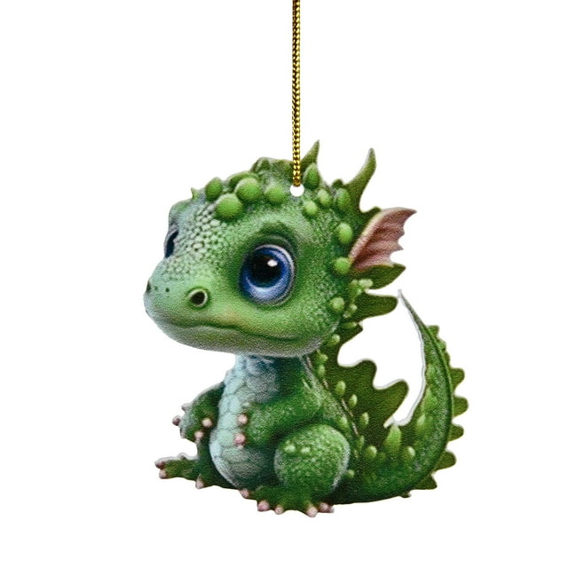Hangs 2D Adorable Flying Baby Christmas Ornament Unique Shape and Design Enhancing Holiday and Festive