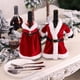 thumbnail image 5 of Bewildely Funda de botella de vino de Navidad, vestido completo de manga, ropa roja Universal, bolsa de de comedor para el hogar, Kits de decoración para fiestas G-JT104, 5 of 6