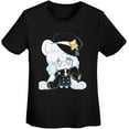 thumbnail image 4 of Shadow Milk Cookie Ladies Summer Print Fashion T-Shirt, 4 of 7