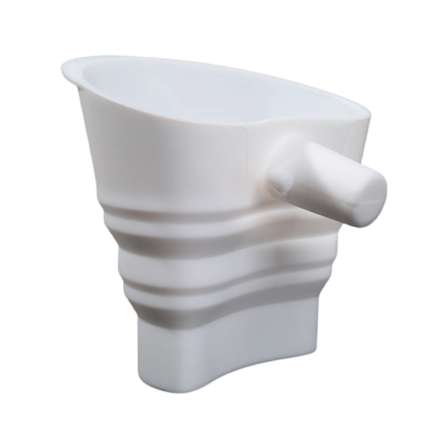 Maytalsory Mixer Flour Funnel Easy To Clean Silica Gel Large-capacity Kitchen Utility Tool For Mixer white
