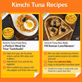 thumbnail image 4 of Dongwon Kimchi Tuna 3.17 oz (90g) 4-Pack, Korean Spicy Canned Tuna with Fermented Kimchi, Ready to Eat High Protein Shelf Stable Food, 4 of 5