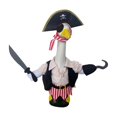 thumbnail image 2 of Sruoe Porch Goose Outfits, 23 Inch Porch Goose Clothes, Goose Clothes Dress, Duck Sculpture Clothes for Lawn Statue Cement Statue Yard Patio Party Decoration, 2 of 7