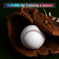 thumbnail image 4 of 9 Inch Foam Baseball Soft Baseballs Bulk Adult Leather Training Baseball 2 Pack, 4 of 6