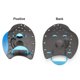 thumbnail image 3 of Par de almohadillas de natación Blue L palmas de ayuda para la natación almohadillas para brazos de práctica aletas de mano para nadar solas ANGGREK Otros, 3 of 7
