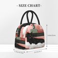 thumbnail image 2 of Disketp Black Cat Pink Bathroom Bolsa Térmica para Almuerzo, Lonchera con Abertura Amplia y Gran Capacidad, Organizador Reutilizable para Mujeres, Hombres y Adultos, 2 of 6