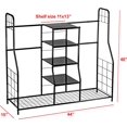 thumbnail image 4 of Home-it Golf Bag Sports Dual Golf Storage Organizer golf organizer rack, 4 of 5