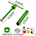 thumbnail image 2 of Fondant Extruder, Stainless Steel Sugar Paste Extruder Craft Gun with 20 Interchangeable Discs for Sugar Craft Cake and Clay Decorating Tool Fondant Extruder, 2 of 7