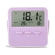 thumbnail image 5 of Inteprter Termómetro Higrómetro digital Alarma Temperatura Humedad Medidor Colgante de escritorio Medidor acoplable Oficina Hogar Violeta 2Conjunto, 5 of 6