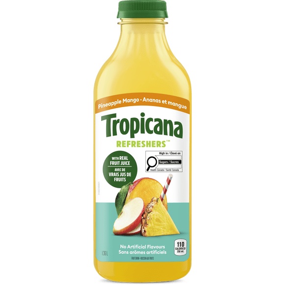 Boisson Au Fruits Tropicana Ananas Et Mangue, 1.36 L