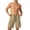 (Casual 85)Khaki, variant on Mens Summer Shorts Casual Breeches Fashion Solid Color Loose Multi Pocket Straight-leg Outdoor Short Pants