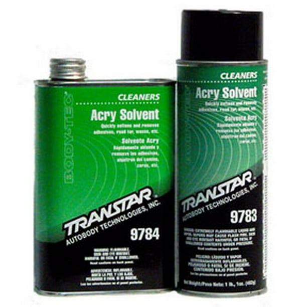 Transtar 9783 Acrylic Solvent, 24 Oz Aerosol