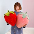 thumbnail image 3 of Fairnull Strawberry Pillow Toy Lovely Creative Lightweight Cute Strawberry Pillow Doll Girls Gift, 3 of 10