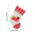 thumbnail image 2 of Bonita Bolsa De Caramelos Tren Navideño Calcetines Navideños Bolsa Para Árbol De Navidad Decoraciones Navideñas, 2 of 6