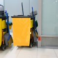 thumbnail image 4 of Splashproof High Capacity Cleaning Cart Bag Housekeeping Utility Bag For Janitorial Trash And Laundry Design, 4 of 9