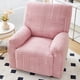 thumbnail image 1 of Nvzi Funda de sofá elástica de jacquard rosa, funda de sofá reclinable de 3 plazas para sala de estar, fácil de instalar, lavable, protector de sofá, 1 of 4
