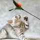 thumbnail image 4 of Juguete para gatos con plumas para jugar con el gato, 50 cm., 4 of 8