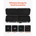 thumbnail image 6 of HarmonyStrings Electric Guitar Hard Case 43.11 in With Lock Handle And Keys for Electric Guitar equipped with a PVC-coated exterior,hard shell ,waterproof and damp-resistant., 6 of 12