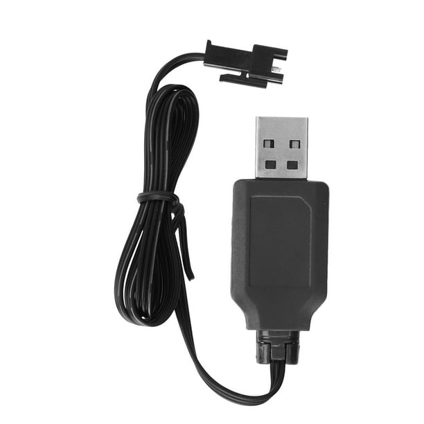 Cable de carga USB para coche de control remoto 7 4 V proteccion contra sobrecarga luz indicadora cargador de bateria de avion RC Bodega Aurrera en linea