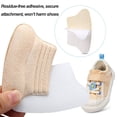thumbnail image 3 of Kids Loose Shoe Size Reducing Heel Pads, Soft Anti-Friction Grips Inserts, 8pcs, Trimmable, 3 of 8
