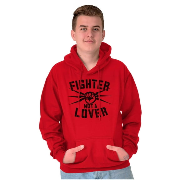 Fighter Not a Lover Muay Thai Athlete Hoodie Sweatshirt Women Men Brisco Brands X