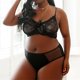 thumbnail image 2 of Gibobby Lenceria mujer sexy Conjunto de Lenceria Erotica para Mujer de Encaje Sensual, Ropa Interior Sexy Mujer, Conjunto de Interior de Encaje(Negro, XXG), 2 of 5
