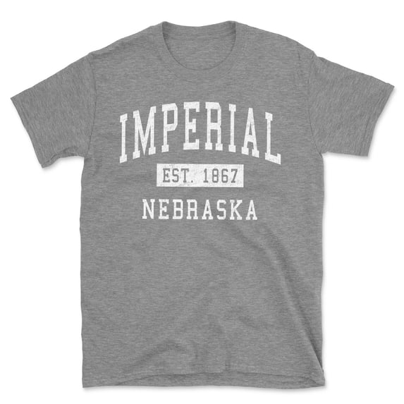 Imperial Nebraska Classic Established Men's Cotton T-Shirt