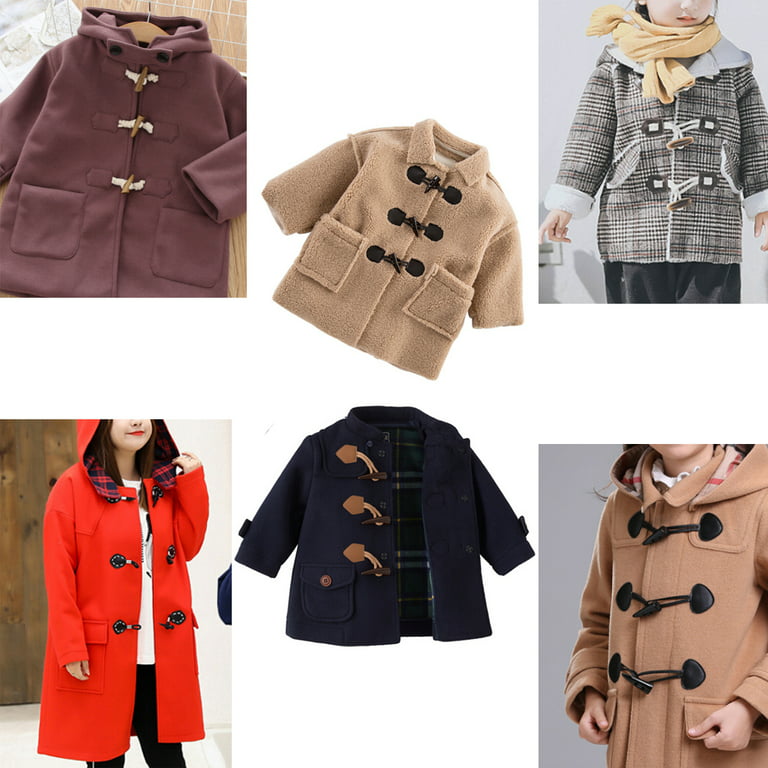 Buttons Coats Jackets, Duffle Coat Buttons, Button Fasteners