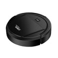 thumbnail image 2 of AJK 2 PCS Intelligent Robot Vacuum Cleaner Ultra Thin Low Operation And Multiple Cleaning Modes 60min Robot Sweeper For Pet Hair And Hard Floors,Black + White, 2 of 9
