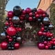 thumbnail image 1 of Kit de arco para globos Captank, negro y rojo, grueso, con doble relleno, 1 of 9