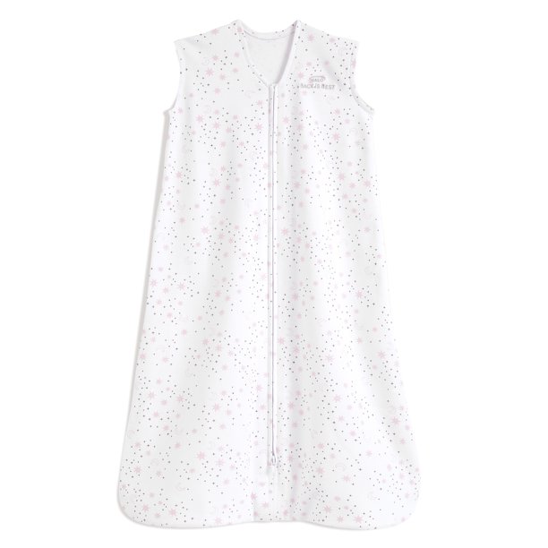 Halo® Sleepsack® Wearable Blanket, 100 Cotton, Midnight Moons Pink