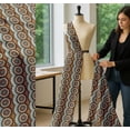 thumbnail image 5 of Soimoi Cotton Poplin Fabric Aboriginal Mosaic Print Fabric by The Yard 42 Inch Wide, 5 of 7